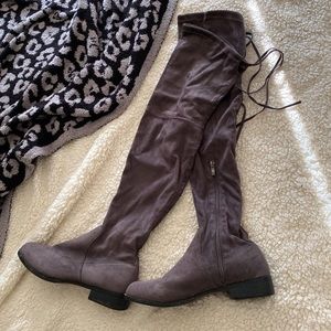 8.5 over the knee boots, worn only twice